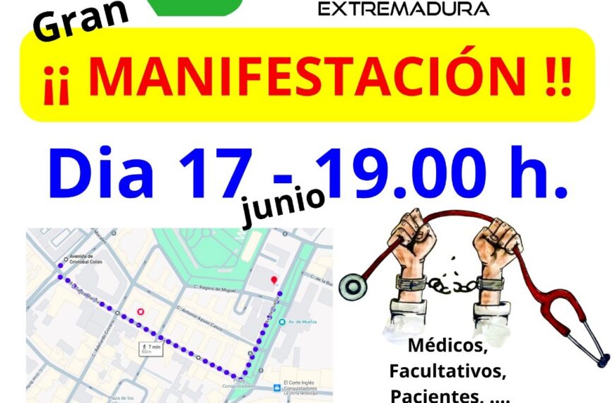 Manifestación contra el Estatuto Marco 17/06/2026