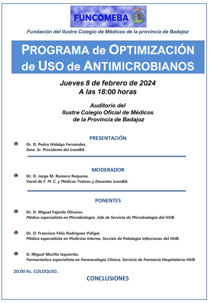 240208 Programa de Optimizacion de uso de Antimicrobianos