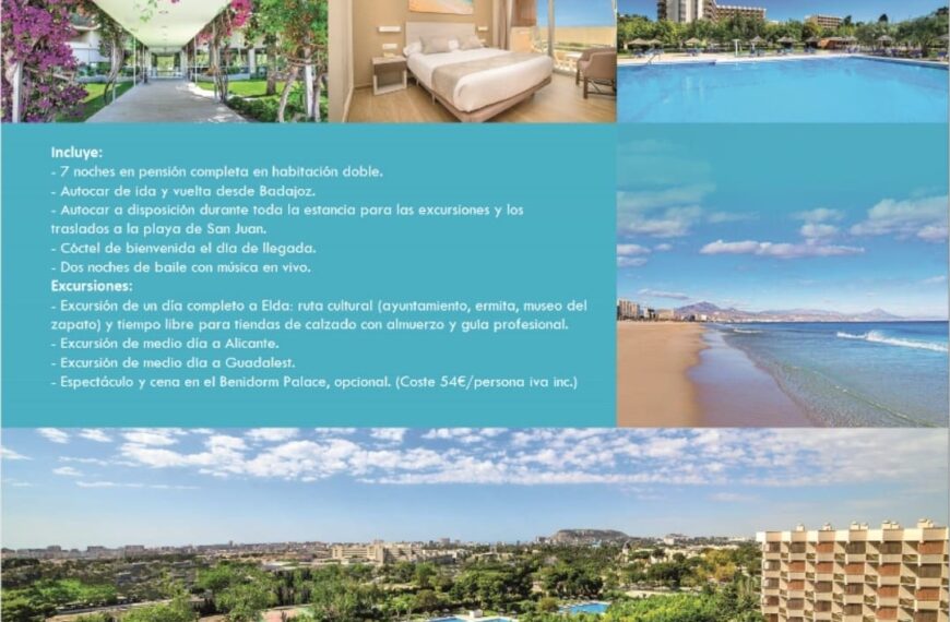 Información sobre estancia en el Complejo Residencial San Juan de Alicante