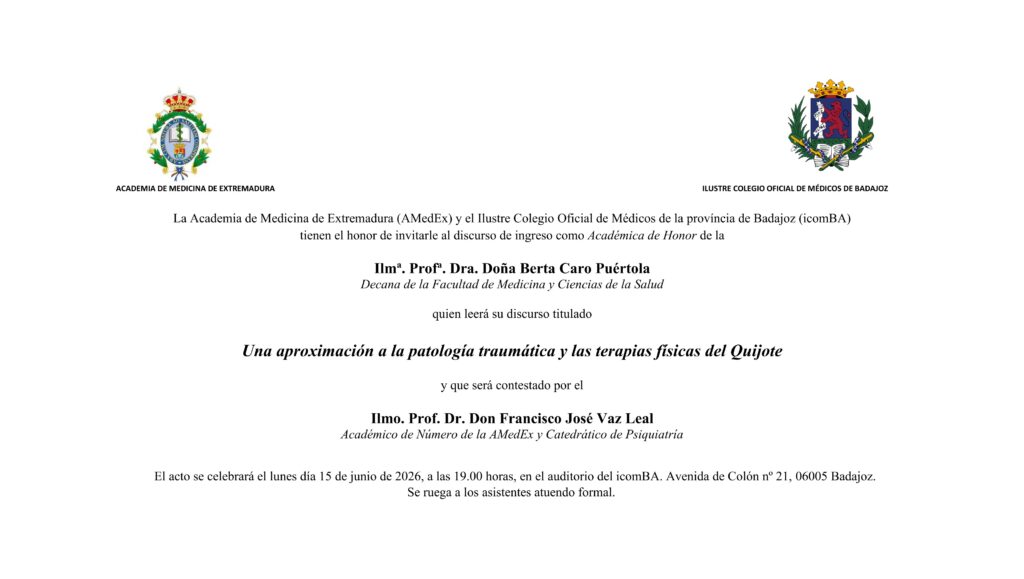 INVITACION DE AMEDEX DISCURSO DE INGRESO DE BERTA CARO PUERTOLAS 15 JUNIO 2026 1