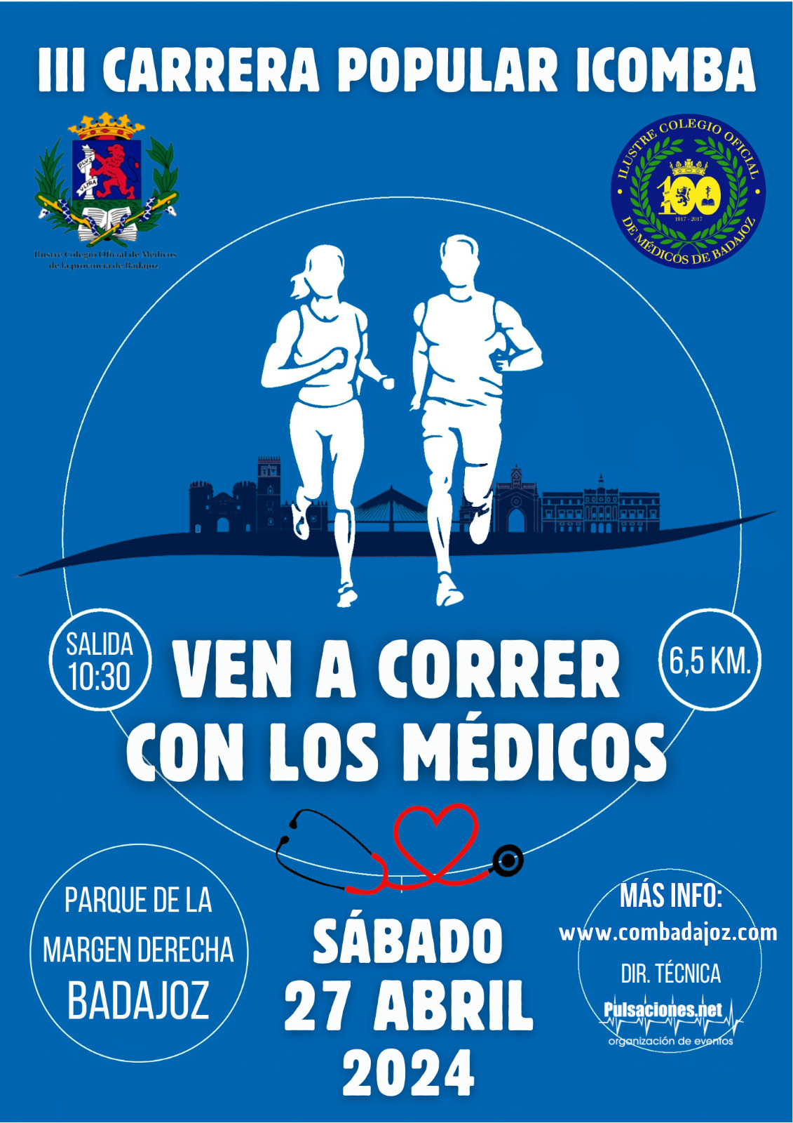 El icomBA celebrará en abril la tercera carrera ‘Ven a correr con los médicos’