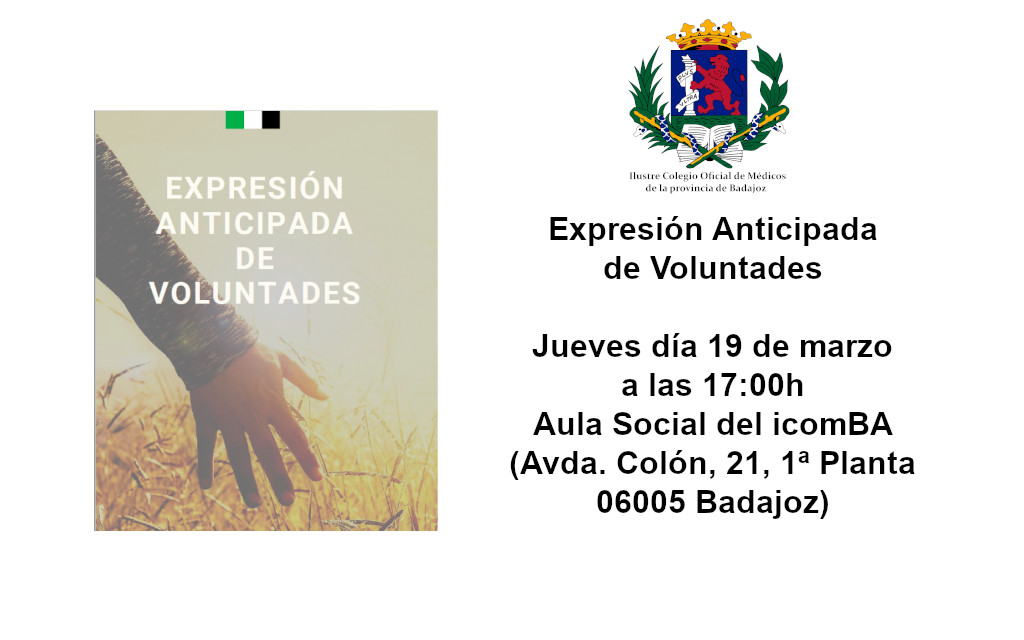 Expresión Anticipada de Voluntades 19/03/2026