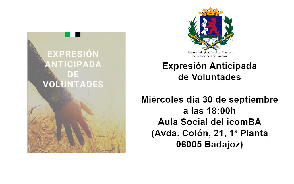 Expresión Anticipada de Voluntades 30/09/2026