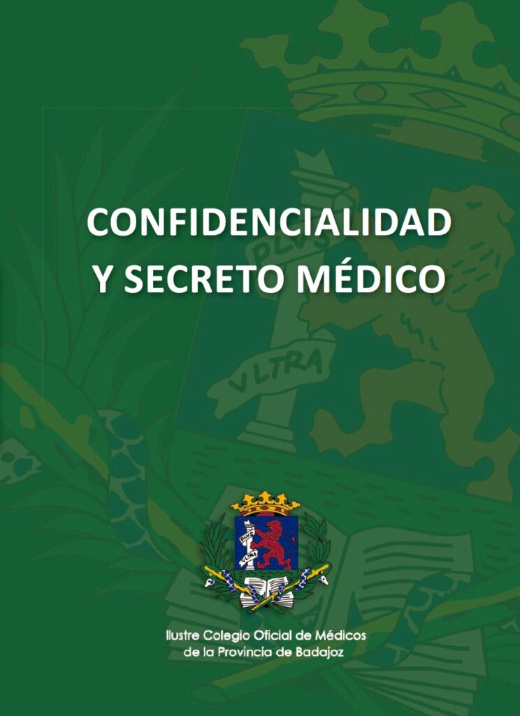 PORTADA CONFIDENCIALIDAD Y SECRETO MEDICO