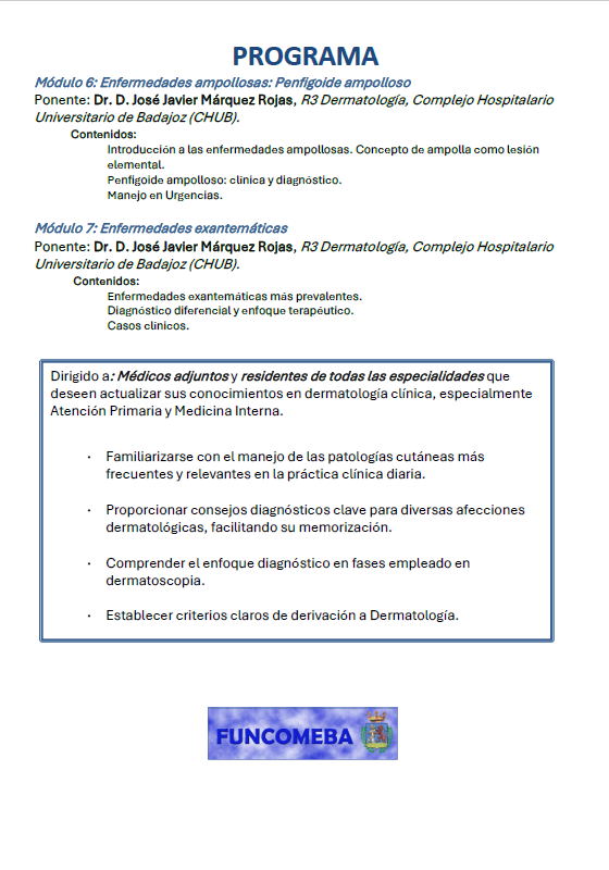 II CURSO ACTUALIZACIÓN DERMATOLOGÍA CLÍNICA Y PRÁCTICA 3 image 95
